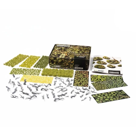 Dekorace GamersGrass - Jungle Floor Basing Box