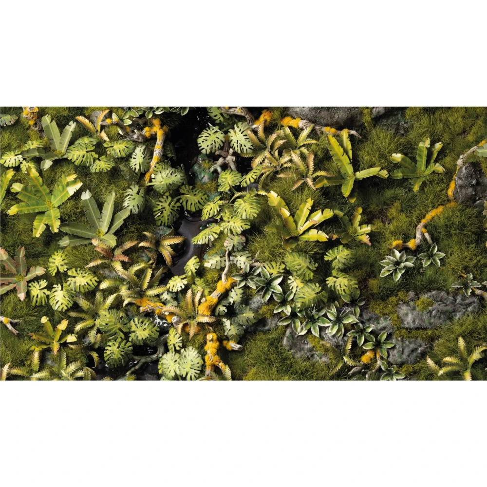 Dekorace GamersGrass - Jungle Floor Basing Box