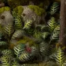 Dekorace GamersGrass: Laser Plants - Bracken