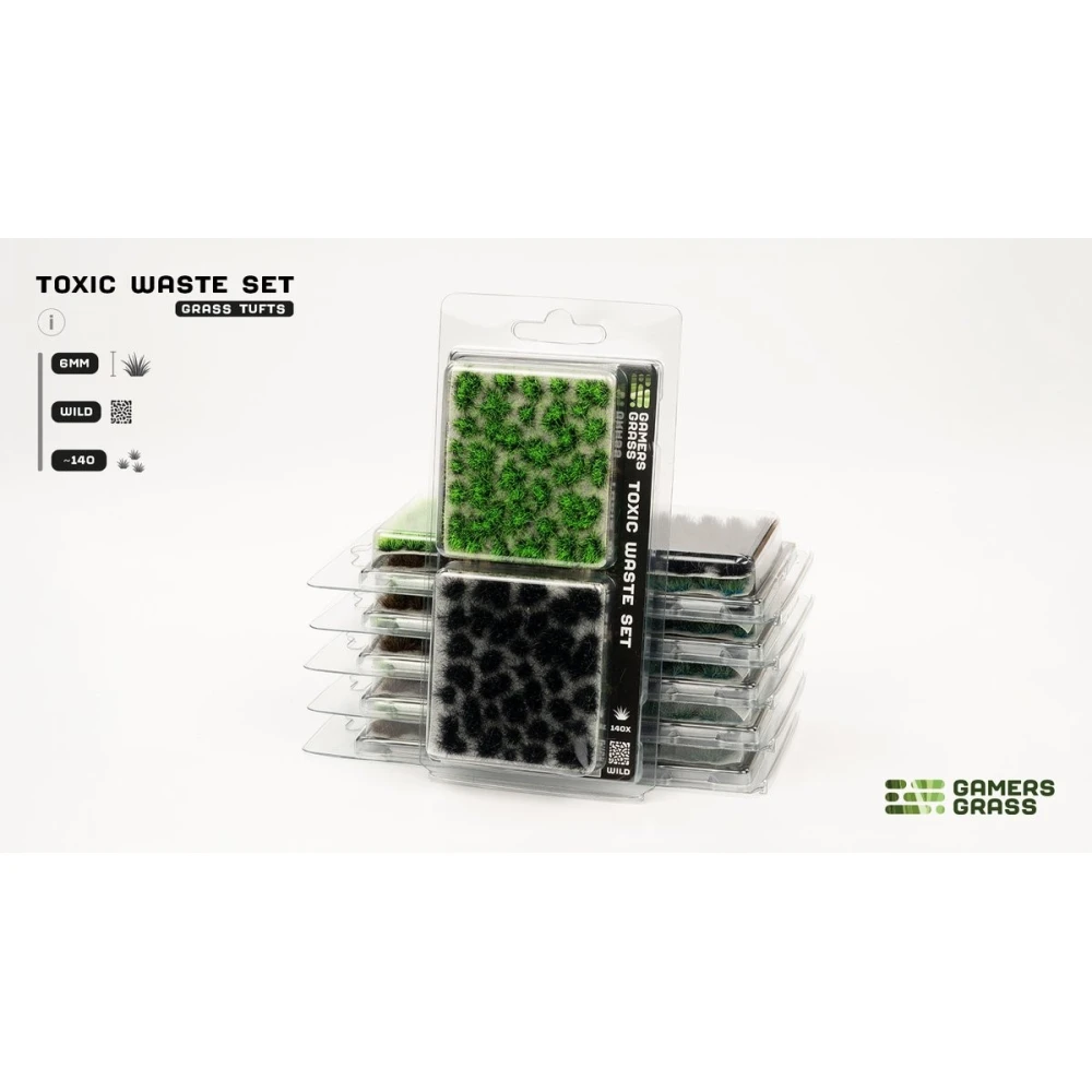 GamersGrass Decoration - Toxic Waste Set