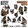 Green Stuff World: Broken City Terrain Set