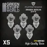 Dekorace Green Stuff World: Dragon Shields, 5 ks