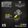 Dekorace Green Stuff World: Dragon Shields, 5 ks