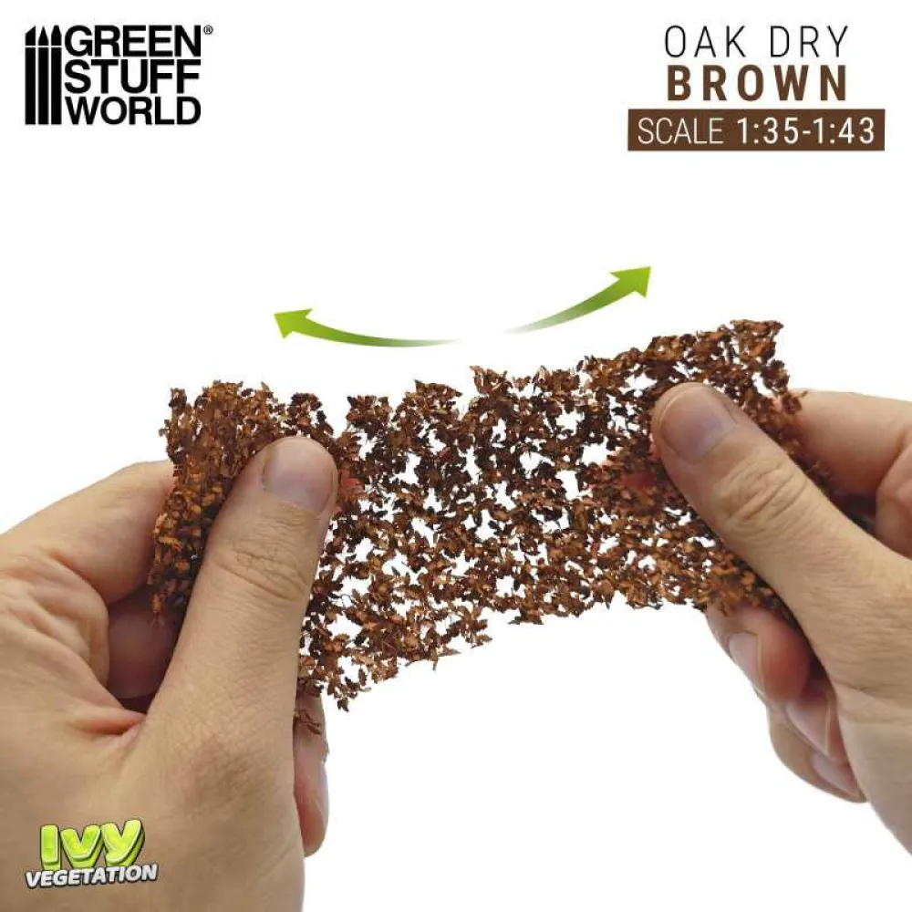 Dekorace Green Stuff World: Ivy Foliage - Brown Oak - Large