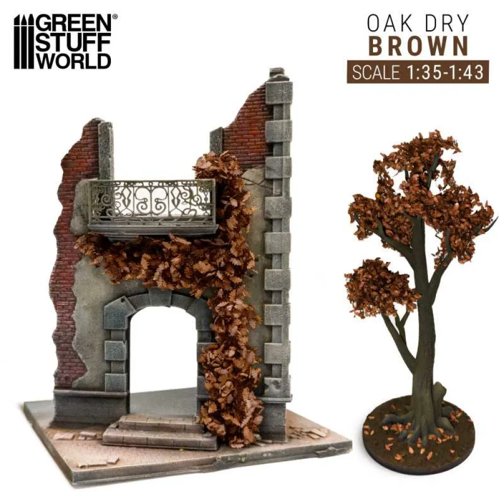 Dekorace Green Stuff World: Ivy Foliage - Brown Oak - Large