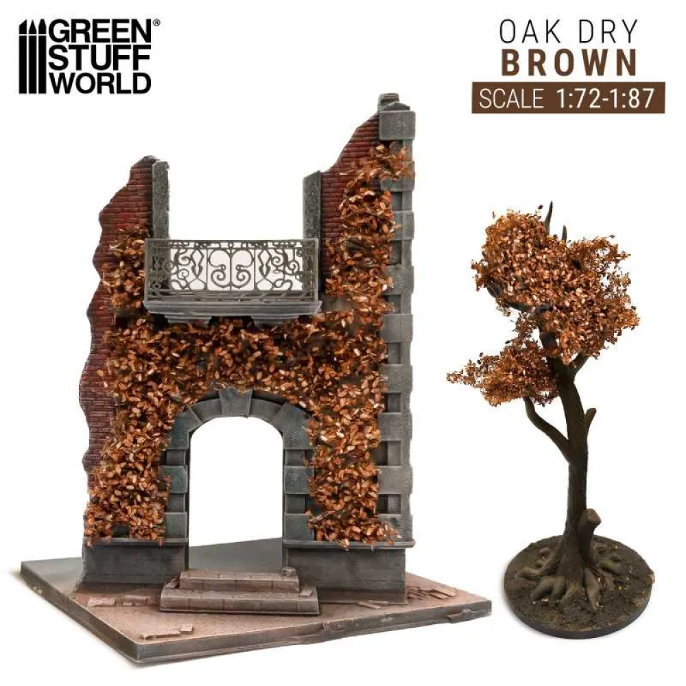 Dekorace Green Stuff World: Ivy Foliage - Brown Oak - Small