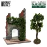 Dekorace Green Stuff World: Ivy Foliage - Dark Green Birch - Large