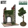Dekorace Green Stuff World: Ivy Foliage - Dark Green Birch - Small