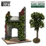 Dekorace Green Stuff World: Ivy Foliage - Dark Green Maple - Large