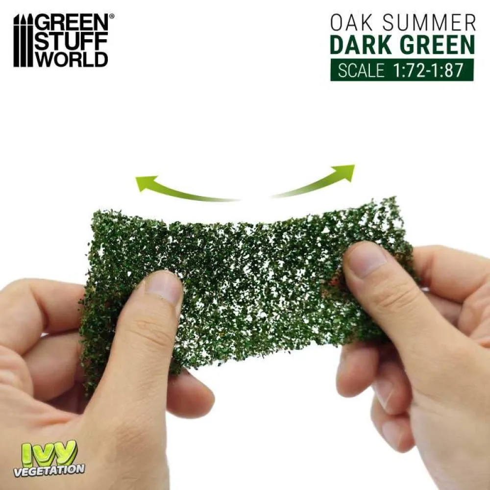 Dekorace Green Stuff World: Ivy Foliage - Dark Green Oak - Small