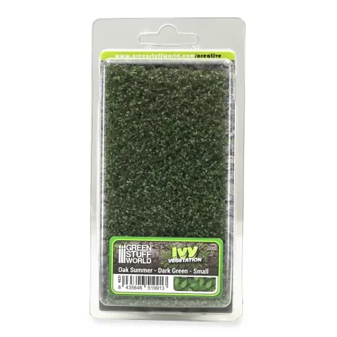 Dekorace Green Stuff World: Ivy Foliage - Dark Green Oak - Small