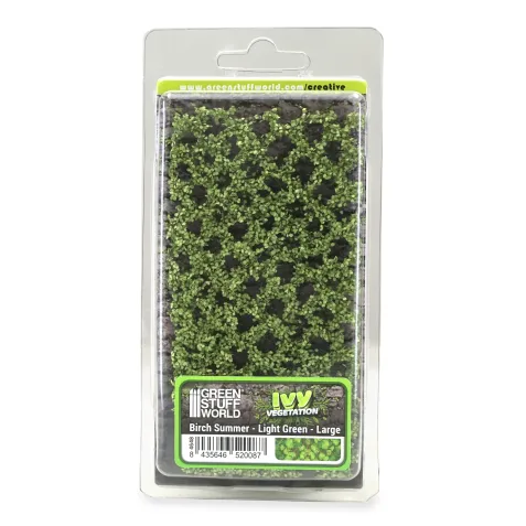 Dekorace Green Stuff World: Ivy Foliage - Light Green Birch - Large