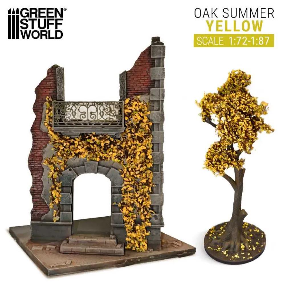 Dekorace Green Stuff World: Ivy Foliage - Yellow Oak - Small