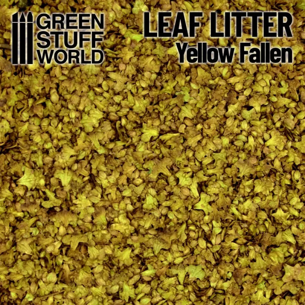 Dekorace Green Stuff World: Leaf Litter - Fallen Yellow