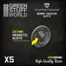 Dekorace Green Stuff World: Norse Shields, 5 ks