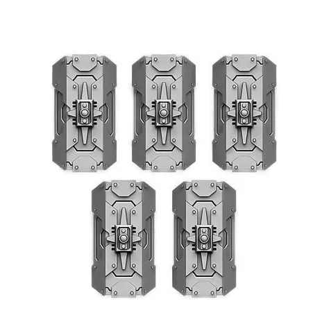 Dekorace Green Stuff World: Praetorian Shields, 5 ks