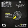 Dekorace Green Stuff World: Runic Shields, 5 ks