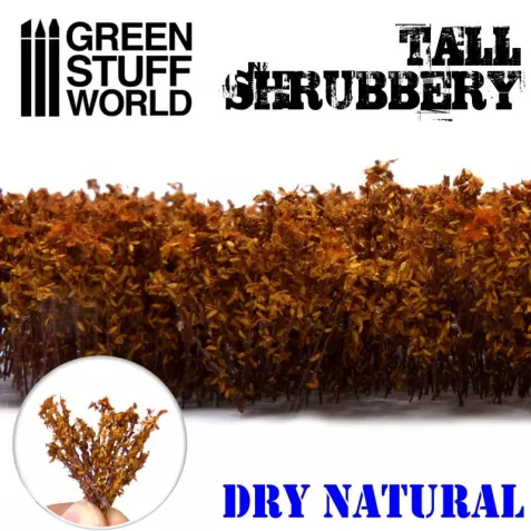 Dekorace Green Stuff World - Tall Shrubbery: Dry Natural