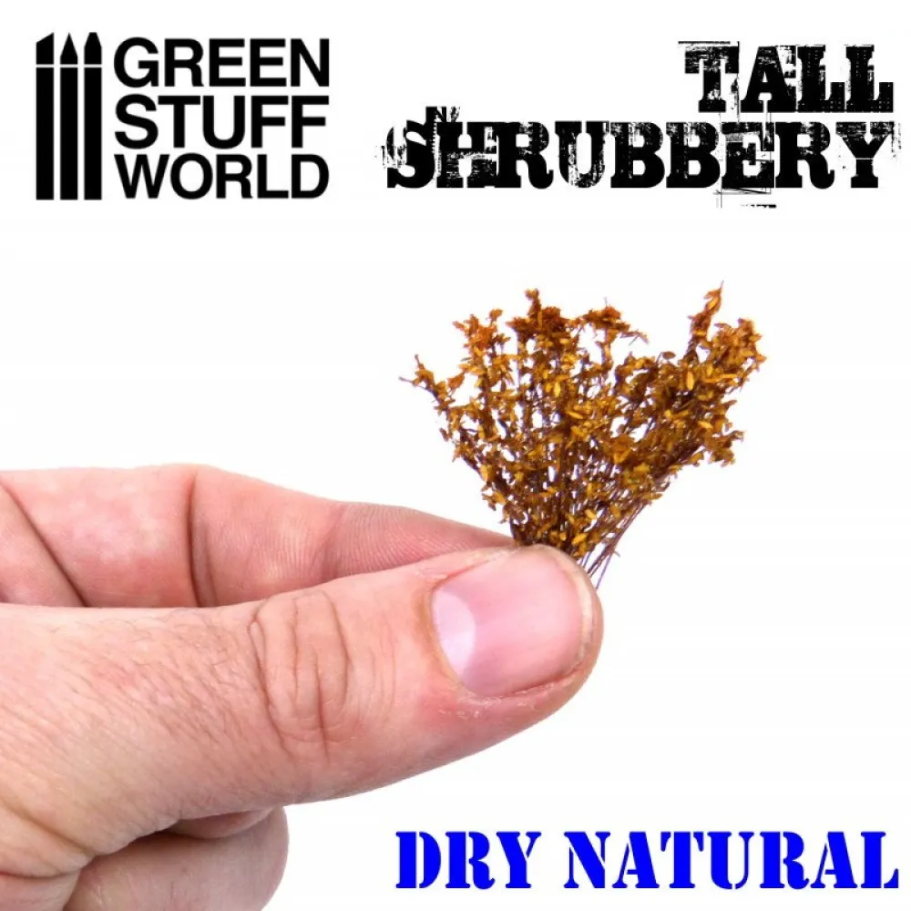 Dekorace Green Stuff World - Tall Shrubbery: Dry Natural