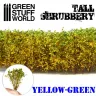 Dekorace Green Stuff World - Tall Shrubbery: Yellow Green