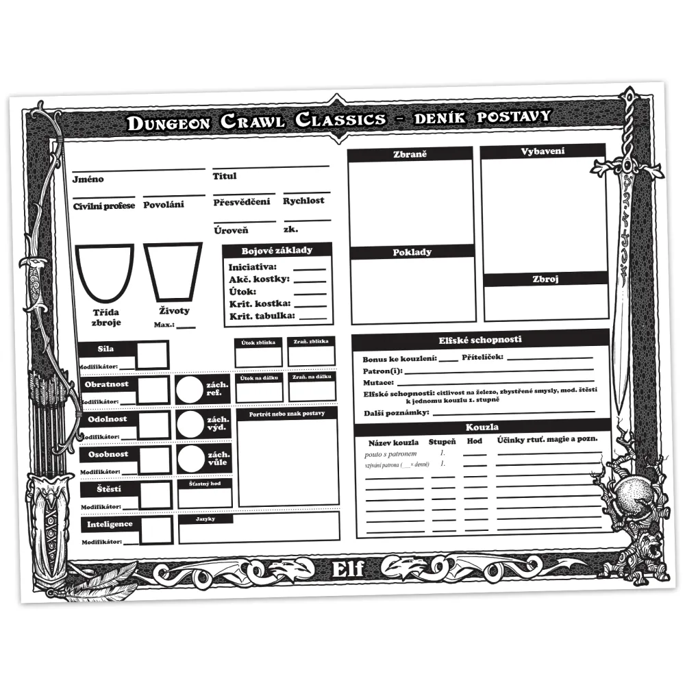 DCC Character Sheet