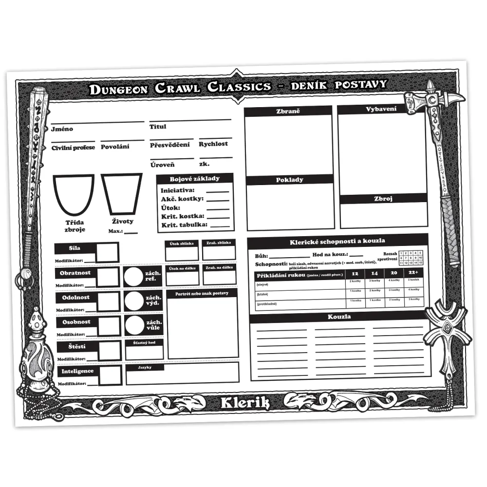 DCC Character Sheet