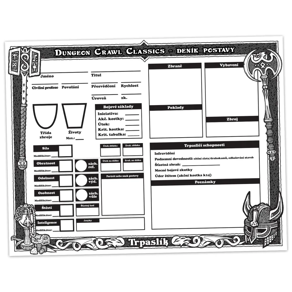 DCC Character Sheet
