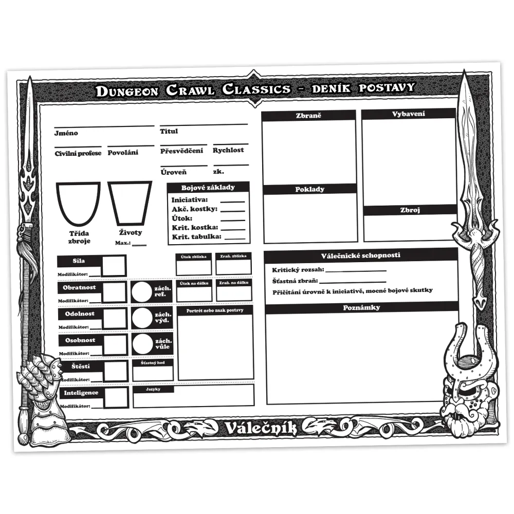 DCC Character Sheet
