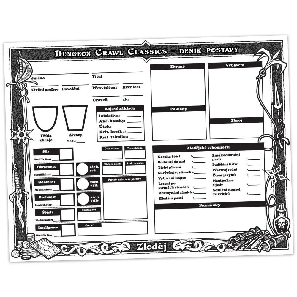 DCC Character Sheet
