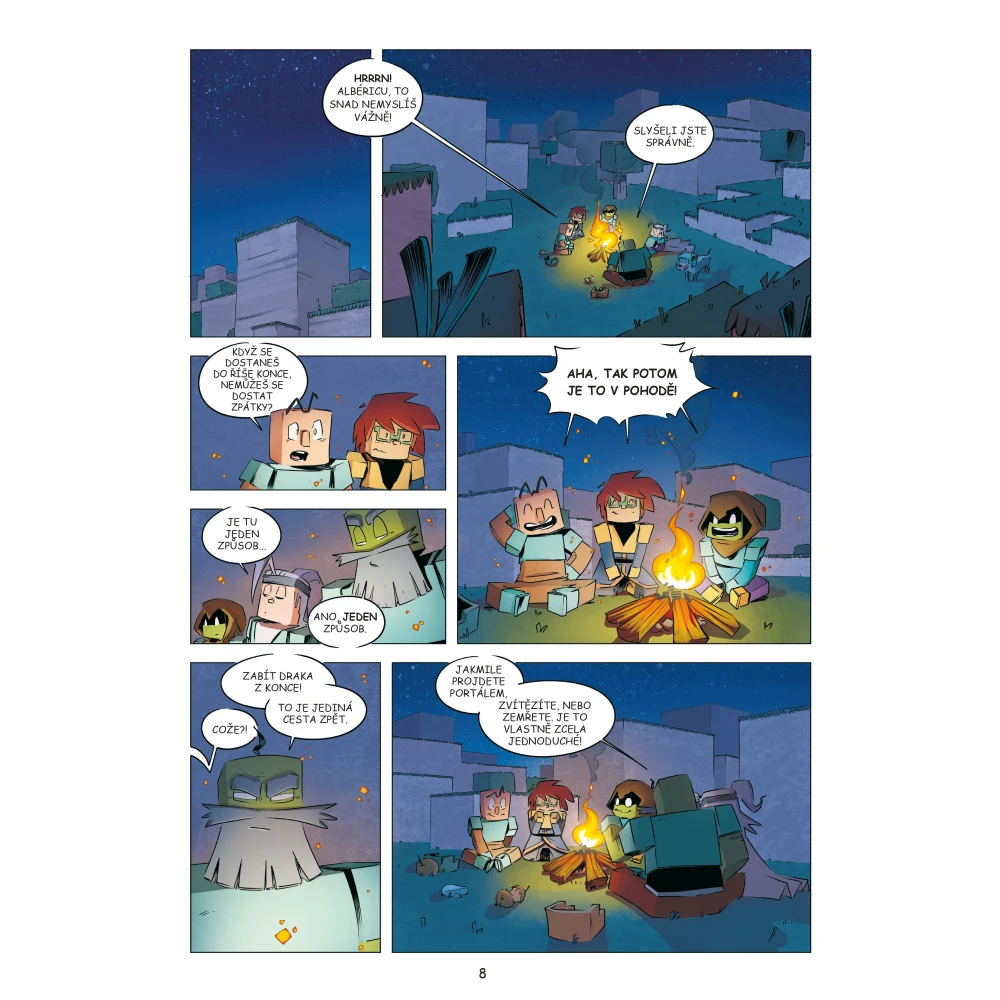 Deník malého Minecrafťáka: komiks 4
