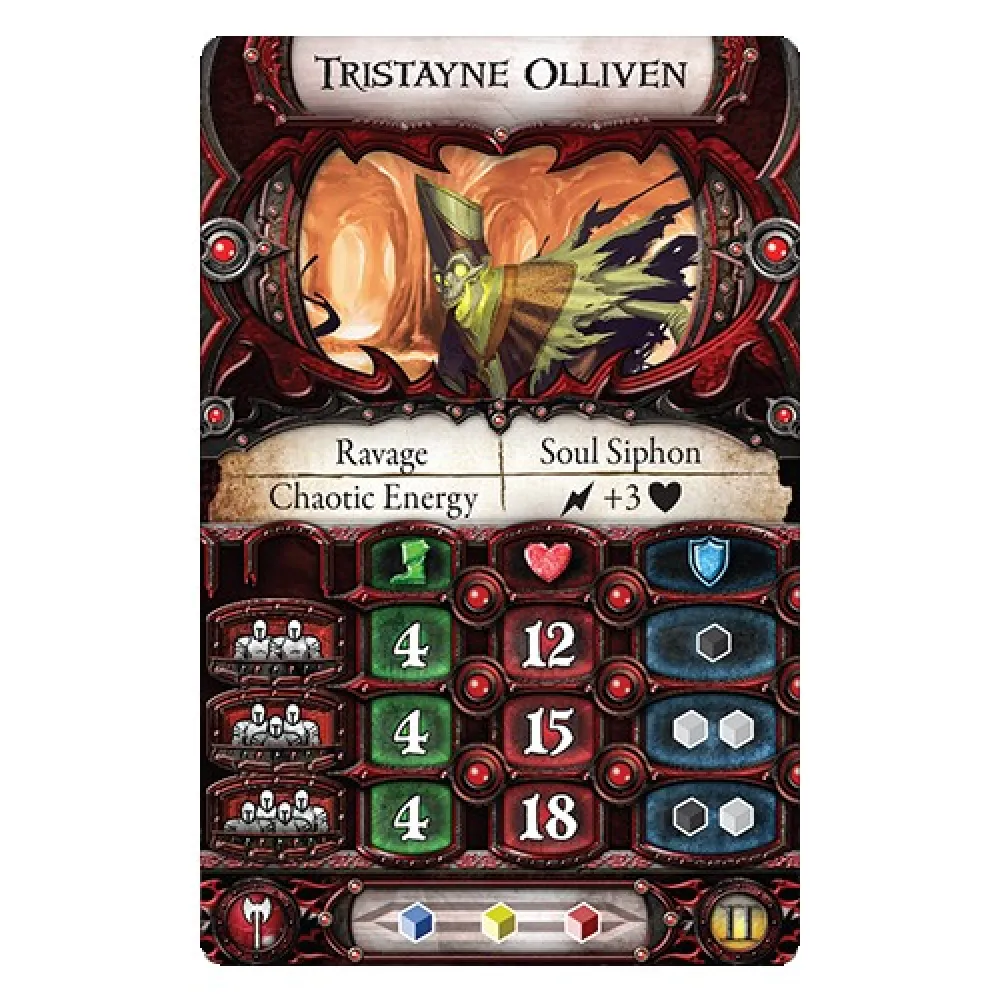Descent Second Edition Lieutenant Pack: Tristayne Olliven