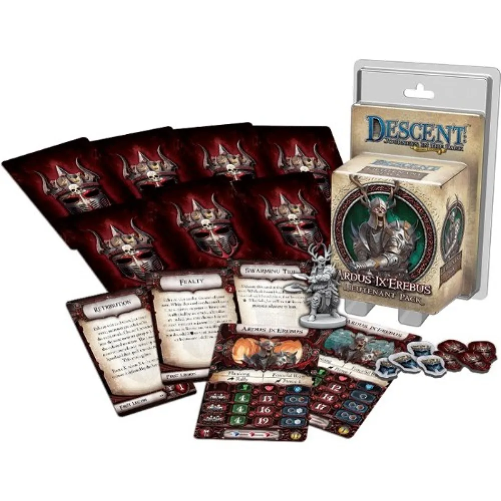 Descent Second Edition Lieutenant Pack: Ardus Ix'Erebus