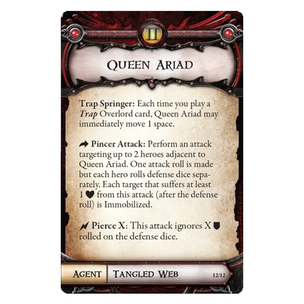 Descent Second Edition Lieutenant Pack: Queen Ariad