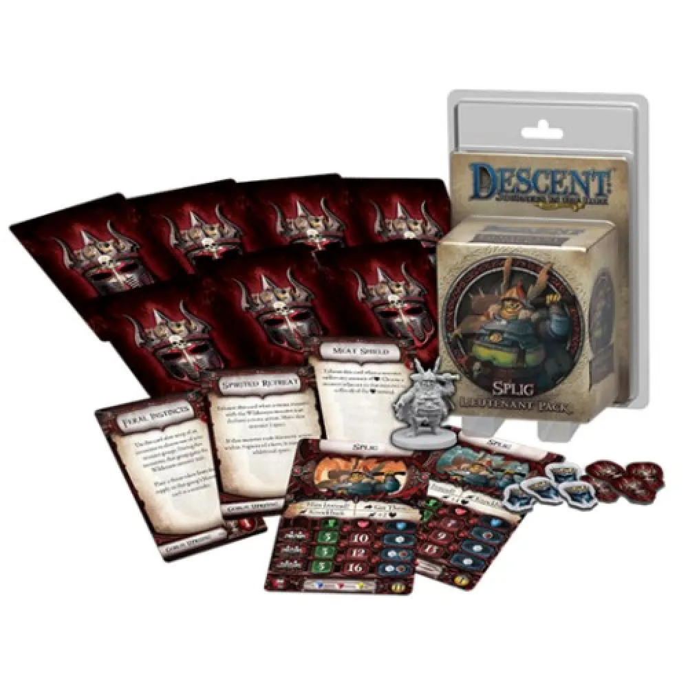 Descent Second Edition Lieutenant Pack: Splig