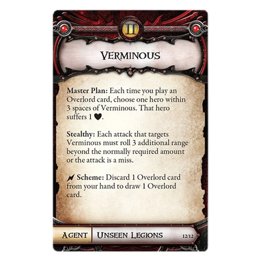 Descent Second Edition Lieutenant Pack: Verminous