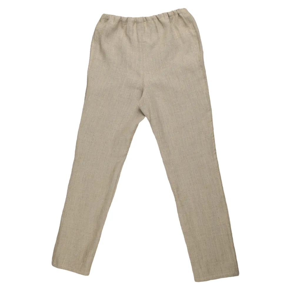 Children's linen trousers