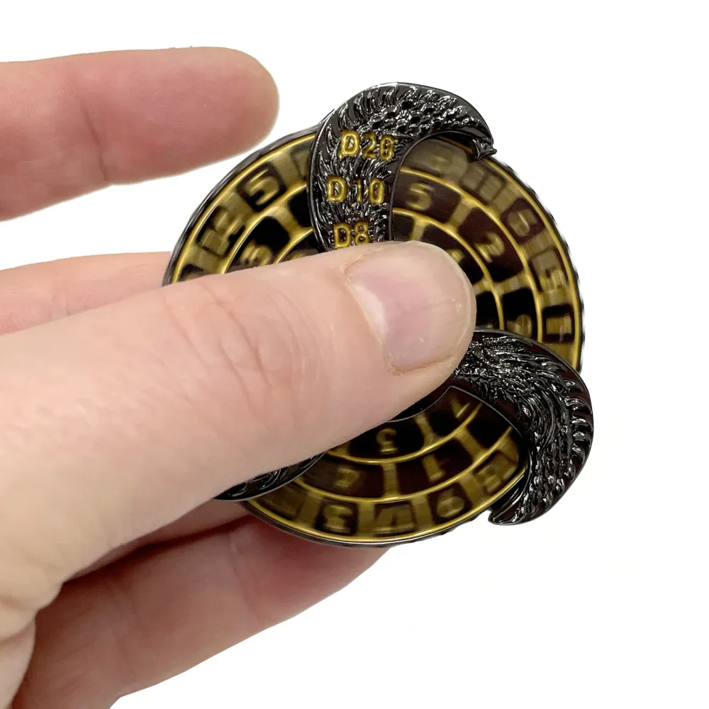 Dice spinner - Black Dragon
