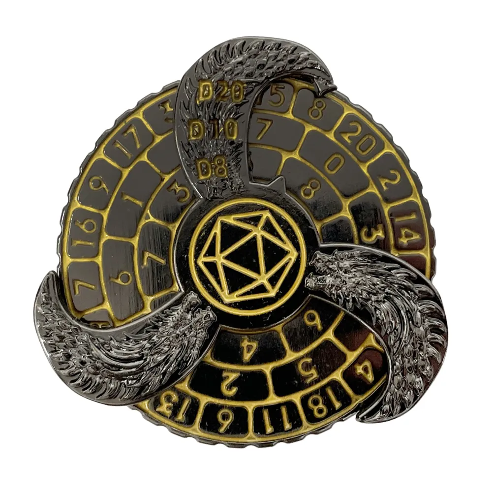 Dice spinner - Black Dragon