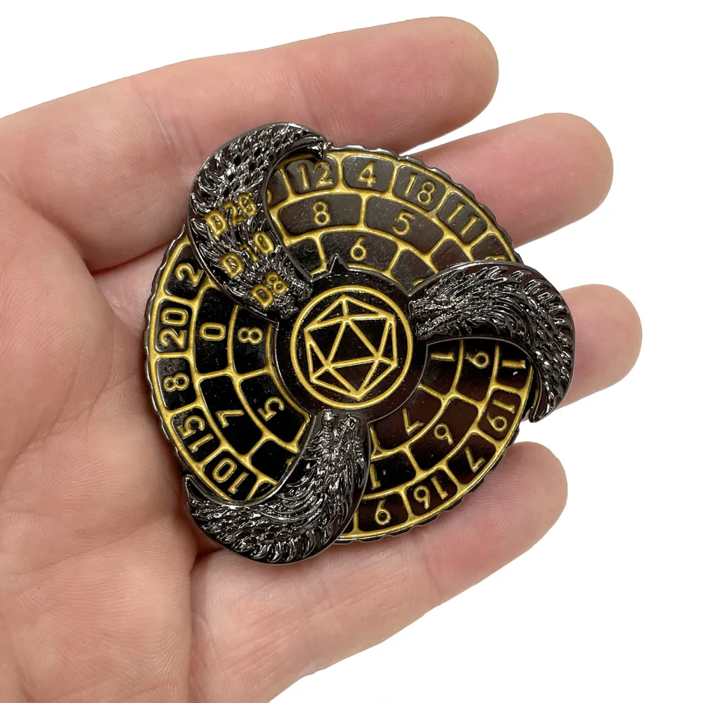 Dice spinner - Black Dragon