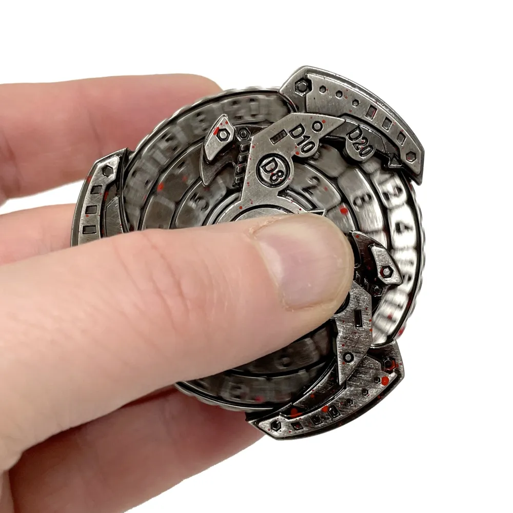 Dice Spinner - Blood Drops