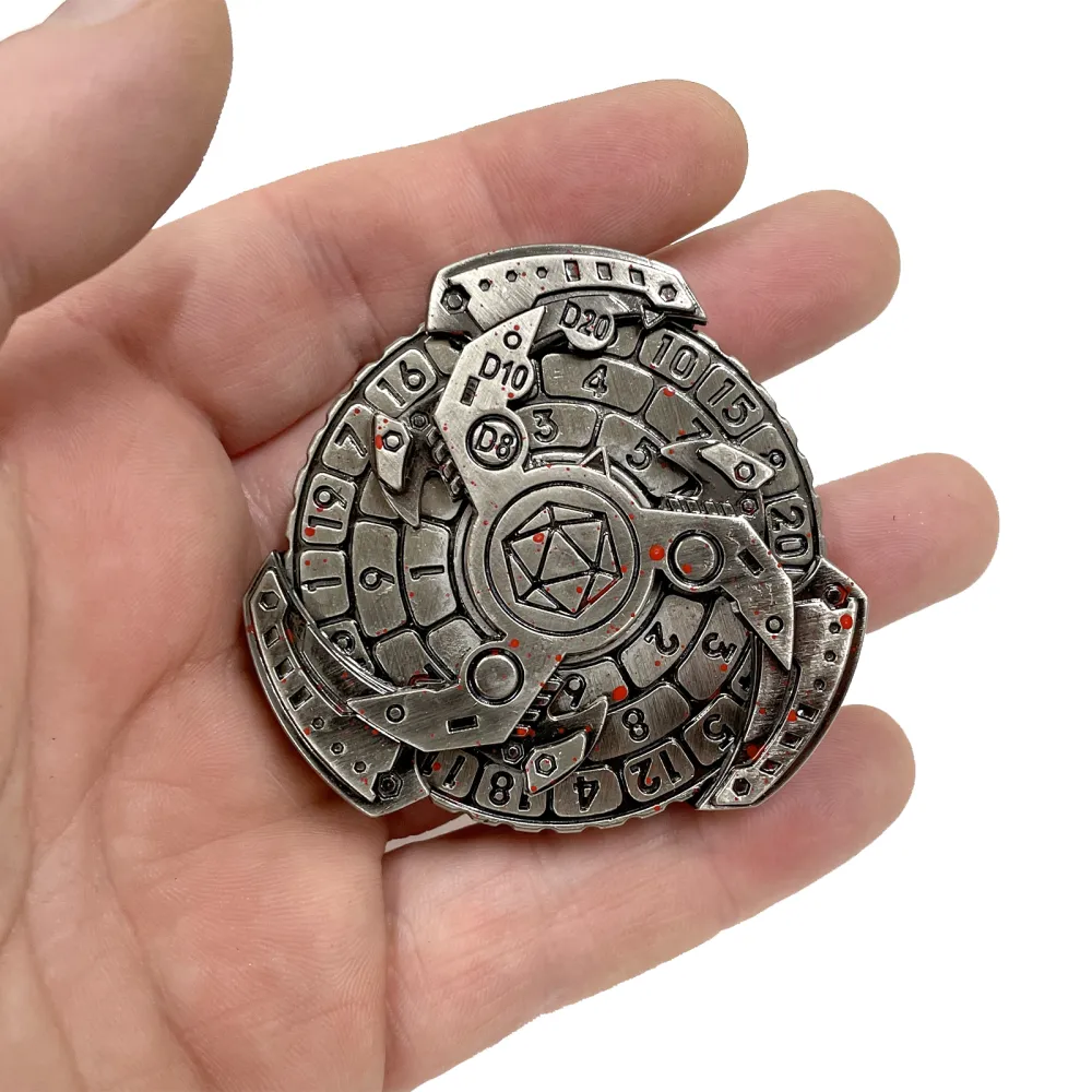 Dice Spinner - Blood Drops