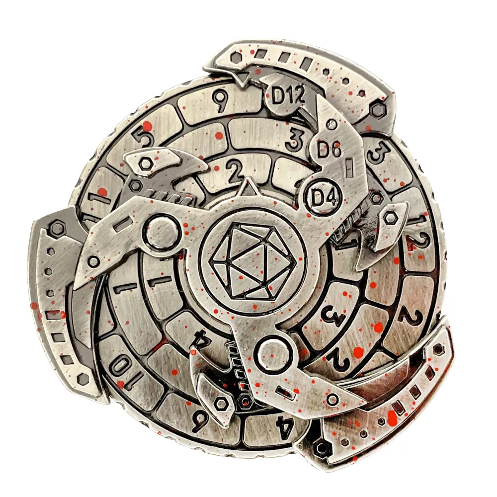 Dice Spinner - Blood Drops