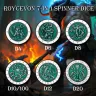 Dice Spinner - Doom Die, green