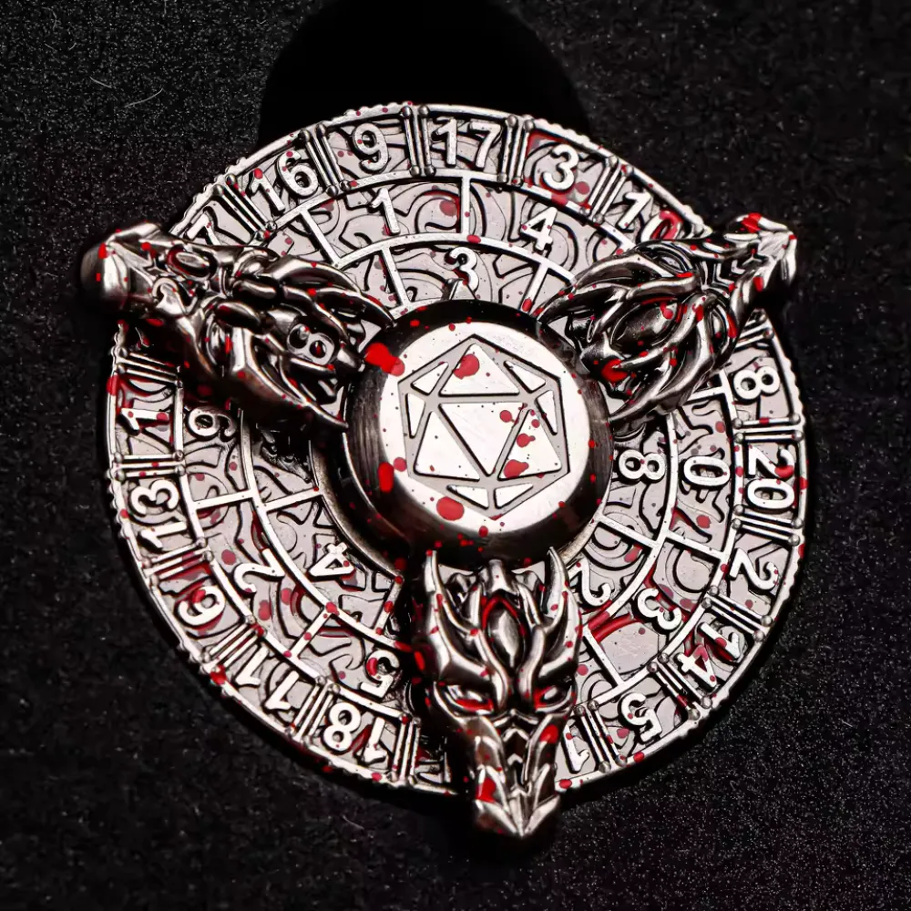 Dice spinner - Blood Dragon