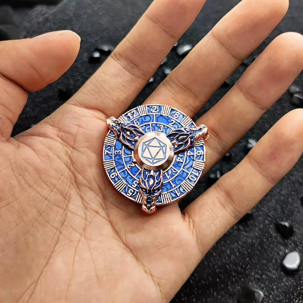 Dice spinner - Ice Dragon