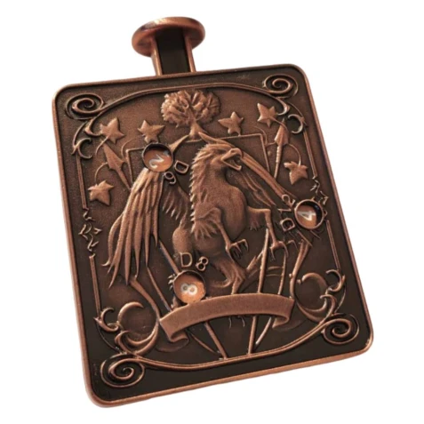 Dice spinner - Griffin, bronze