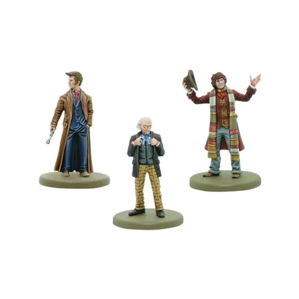 Doctor Who: Exterminate! - The First, Fourth and Tenth Doctors