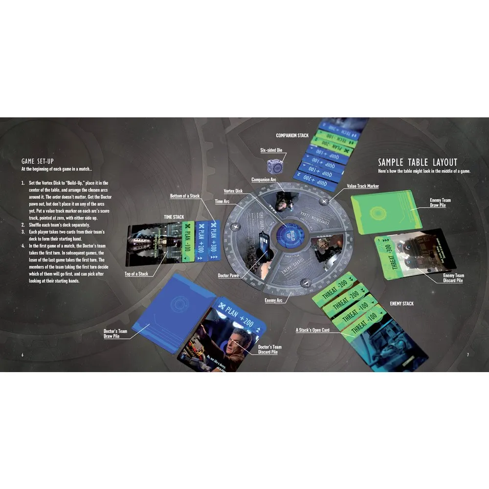Doctor Who: The Card Game - Time Clash Starter Set