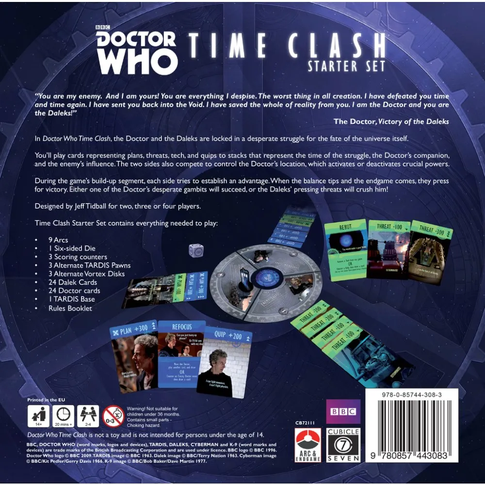 Doctor Who: The Card Game - Time Clash Starter Set