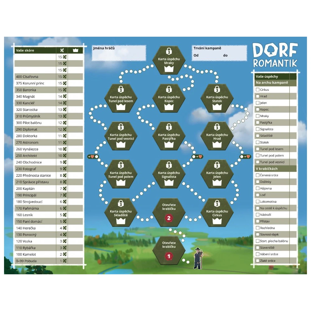 Dorfromantik: Desková hra